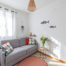 L'Echappée Bleue - Appt pour 3 Vue mer latérale