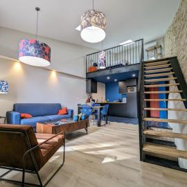 Loft d'Albenas - Clim et Bain, hôtel à Loupian