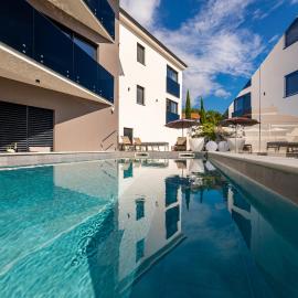 Villa Aurea Apartments de Luxe Malinska Luxus Apartments mit beheiztem Pool Insel Krk