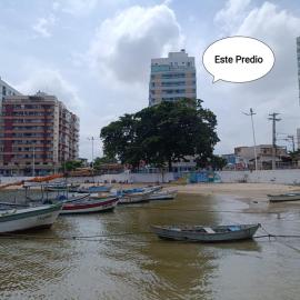 Apartamento Pé na Areia, Wi-Fi e Garagem Privativa início da Praia do Morro, hotel in Guarapari
