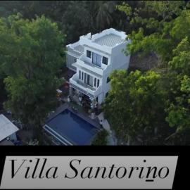 Villa Santoriño Oceanview Retreat in Bohol, hotelli kohteessa Lila