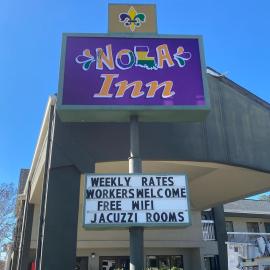Viesnīca Nola Inn pilsētā Slaidela
