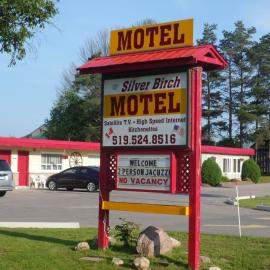 The Silver Birch Motel, hotell i Goderich