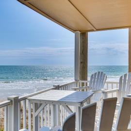 Steps to the Beach: Oceanfront Condo w/ Lanai!