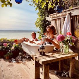 The Lighthouse Cabin, hotel en Borre