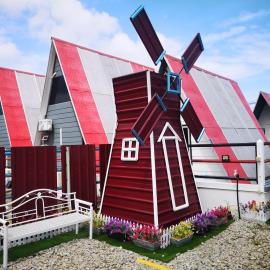Red Triangle Cottage Roomstay Kerteh Paka, viešbutis mieste Kampong Pengkalan Pangan
