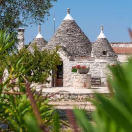 Trullo Acquario, hotel Castellana Grottéban