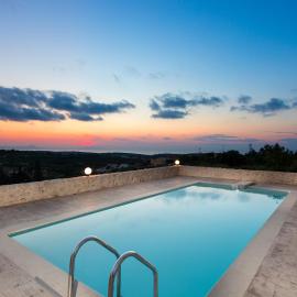 Domas Blue Studio Villa With Private Pool and Panoramic View