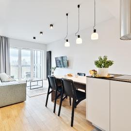 Wygodny apartament przy centrum Manufaktura z parkingiem