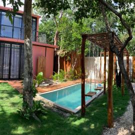 Casa CÅLŪ Cozy & Confortable Jungle House with Pooll, hotel a Tulum
