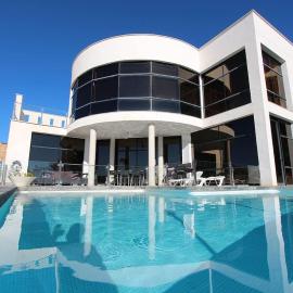 Villa Olivia with amazing sea- and coast views and private swimming pool!
