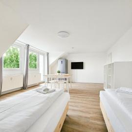 Tolstov Apartments - Monteurwohnungen - 3 Schlafzimmer - Küche - Balkon - Waschmaschine - 25 Min zur Messe DUS, khách sạn ở Heiligenhaus