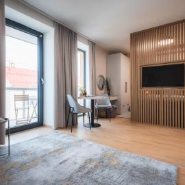 GRAY APARTMENT CENTRUM & 24h self check-in with private parking