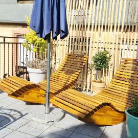 Weinstock - klimatisierte Ferienwohnung mit Sonnenterrasse, hotel in Reil