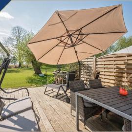 Ferienwohnung mit Kamin am Achterwasser in Lütow