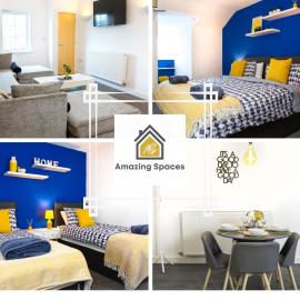 LARGE UNIQUE 2 BEDROOM DUPLEX APARTMENT WITH PRIVATE PARKING & FREE WIFI - VAT QUALIFYING BY AMAZING SPACES RELOCATIONS Ltd