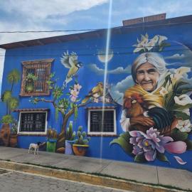 Casa azul, хотел в Атлиско