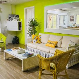 ShineAwayHomes - Family Beach Front central air con
