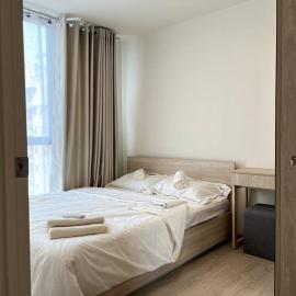 Nue Z-Square Suan Luang Station - Cozy 2BR Condo, Pool&Gym, Near Suan Luang Station