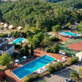 Mobil Home XXL 4 chambres - Camping Tarn - Domaine du Koukano, hotel sa Maurens-Scopont
