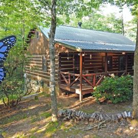 Laurel Creek 2BR Cabin-Hot Tub, Pets ok, Fireplace