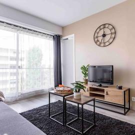 Appartement avec parking et terrasse Métro 7 et Paris, hotel in Villejuif