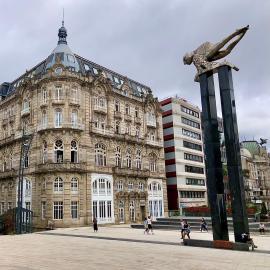 Edificio El Moderno, Vigo 1.902, hotel i Vigo