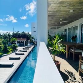 Cozy Terrace @ Blue House, hotel v mestu Puerto Aventuras