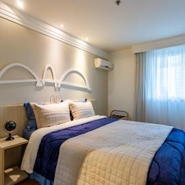 Flat Brasília 50m2 com varanda, hotel in Brasília
