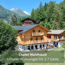 Chalet WaldHäusl luxuriöse Ferienwohnungen mit Sauna & Whirlpool, Kamin, Balkon oder Terrasse mit Bergblick, viešbutis mieste Heiligenblut