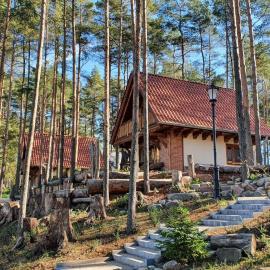 Osada Swory domki w lesie nad jeziorem, hotel v destinácii Małe Swornigacie