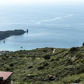 La Casa del Panza con vista mare