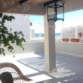 Ático en terrazas de Garrucha con vistas al mar.