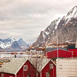 Reine Mountain View Retreat, hotel v destinaci Moskenes