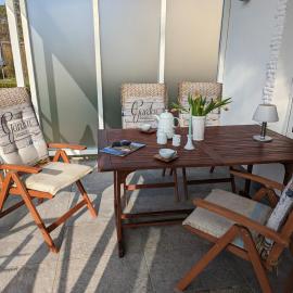 Ferienhaus am See mit Ruderboot