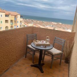 Appartement Saint Pierre la mer vue Mer