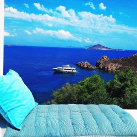 Patmos Garden Sea、Grikosのホテル