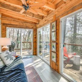 Classy Clayton Home w/ Views < 1 Mi to Downtown!, hotel in Clayton
