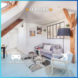 Le Boisier - 3 min de la Gare Massy TGV - Cozy Houses โรงแรมในปาเลโซ