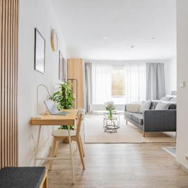Viesnīca Apart4me Modern Apartment Geislingen zentral mit Parkplatz pilsētā Geizlingene pie Šteiges