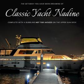 Classic Yacht Nadine in Poole Harbour, Dorset, with a Hot Tub Jacuzzi, hôtel à Poole