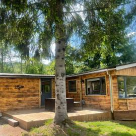 Chalet 9 personnes, piscine, terrasse, hotel a Saint-Maurice-sur-Moselle