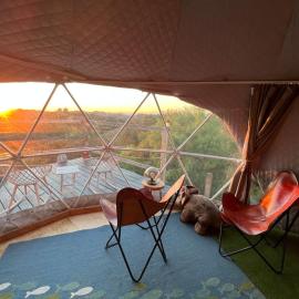 Sunset Dome - Outdoor Shower/Composting Toilet, hotel u gradu 'Valley Center'