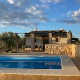 Casita rural entre olivos