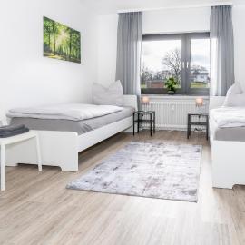 MR Living I moderne Apartments mit Einzelbetten, voll ausgestattete Küche, WLAN, Parkplatz I DR01, DR02, hotel i Driedorf