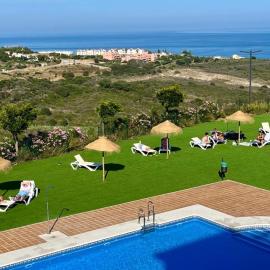 Small Oasis Nelson Mandela Apartment with sea view, two bedrooms, parking, terrace and pool