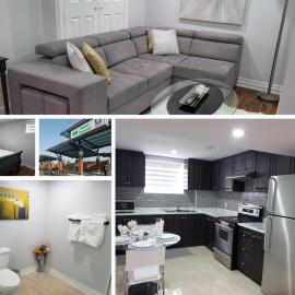 Luxurious 1BR-1BA Apartment Bright Spacious with free parking-gc-1, hotel v mestu Brampton