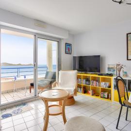 Vue mer à 50m plage - Appartement pour 4