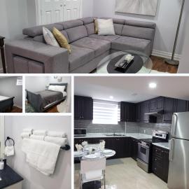 Luxurious Apt 2BRs-1BA Spacious Modern, with free parking, hotel v mestu Brampton