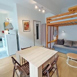 Le Gypaète, t1 bis, vue montagne, wifi, ascenseur, balcon, 6 personnes, hotel in Cauterets